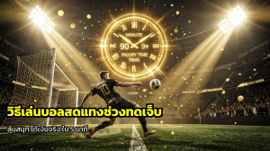 วิธีเล่นบอลสดแทงช่วงทดเจ็บ